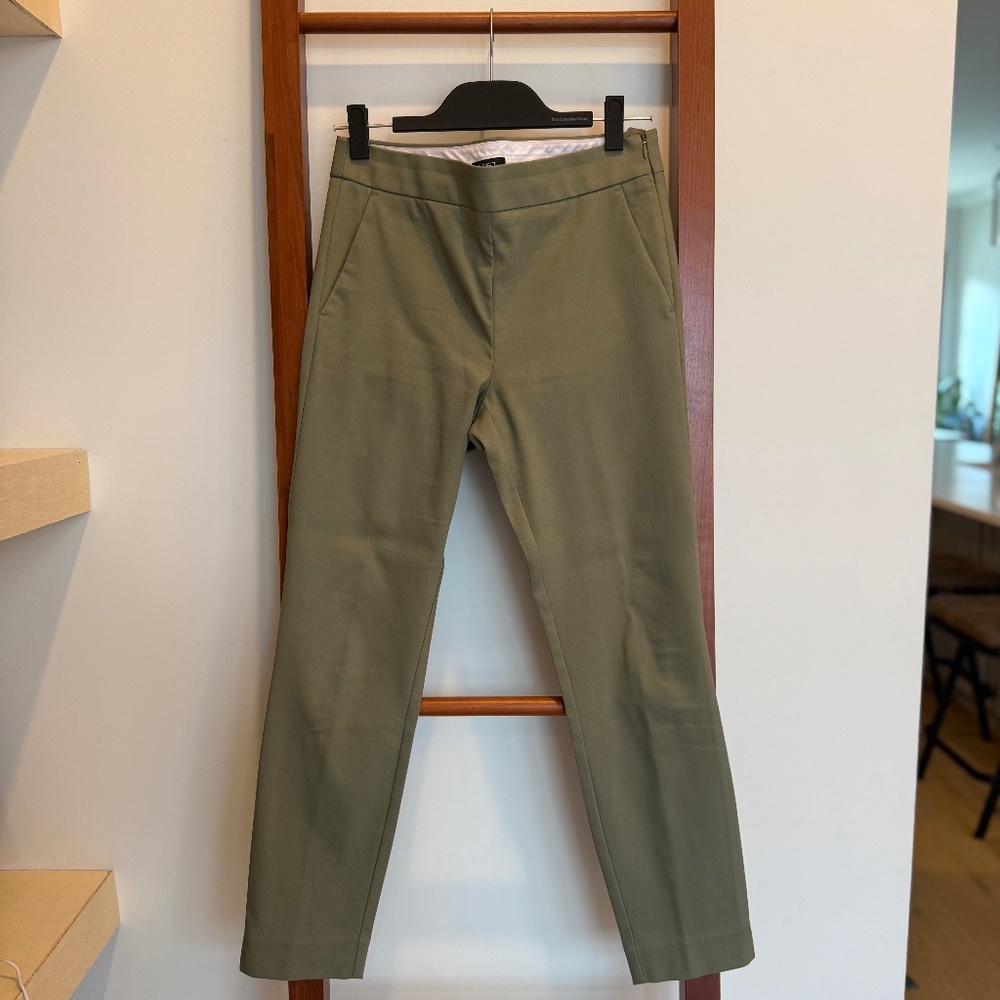 LOFT Slim Ankle Pants – Green – Size 4
